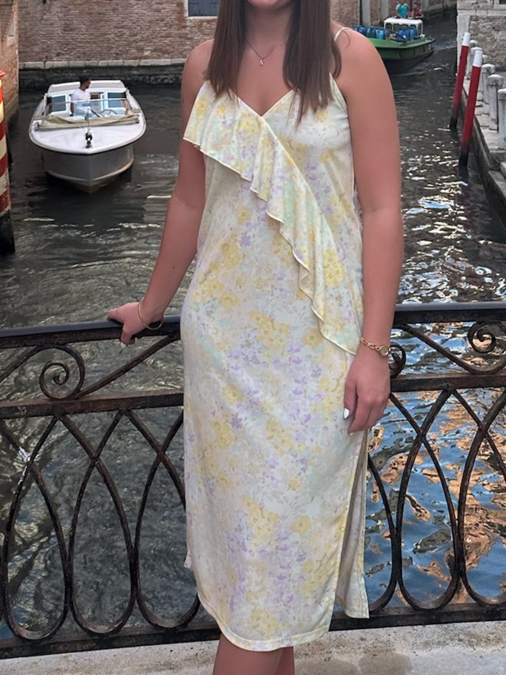 H&M Floral Midi Dress